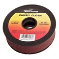 Forney Industires 71803 80 Grit Emery Cloth, 1 in. x 10 Yard FO573120